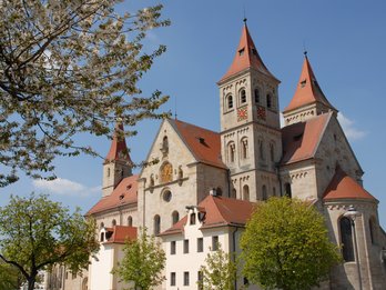 Bild der Basilika in Ellwangen